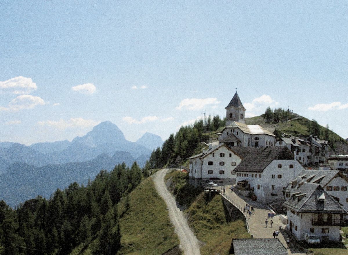 Der Wallfahrtsort Maria Luschari im Kanaltal