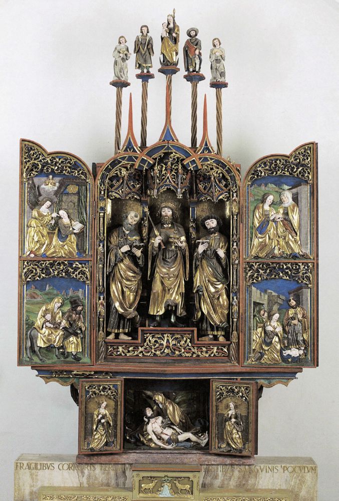 Die Zahre – Flügelaltar von Michael Parth aus Bruneck (1551)